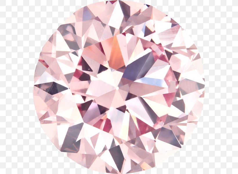 Pink Diamond Gemstone Graff Pink, PNG, 593x600px, Diamond, Carat, Diamond Color, Diamond Type, Gemstone Download Free