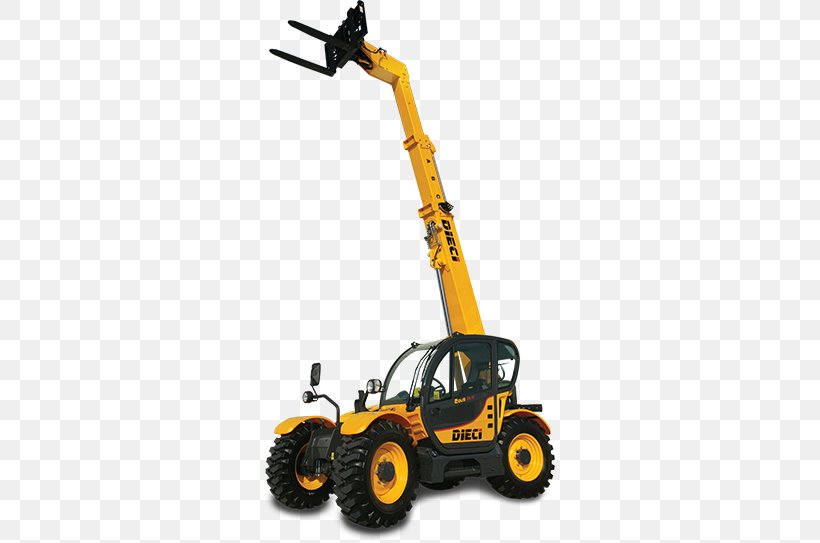 Telescopic Handler DIECI S.r.l. Forklift Heavy Machinery Agriculture, PNG, 575x543px, Telescopic Handler, Agriculture, Architectural Engineering, Construction Equipment, Crane Download Free