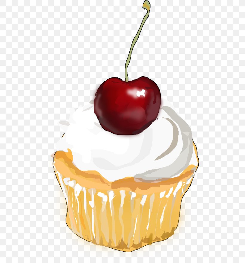 Cupcake Fruitcake Cherry Cake Frosting & Icing, PNG, 512x880px, Cupcake, Baking, Cake, Cartoon, Cherry Download Free