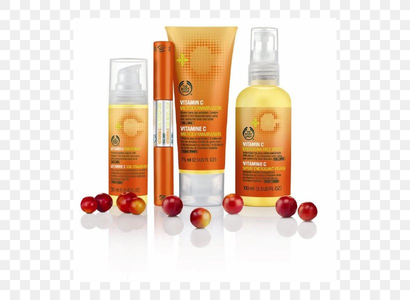 Lotion Vitamin C The Body Shop Serum, PNG, 800x600px, Lotion, Body Shop, Chemistry Of Ascorbic Acid, Cream, Face Download Free