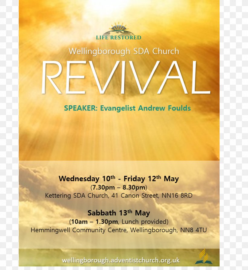 Seventh-day Adventist Church Flyer Wellingborough Photograph Image, PNG, 978x1064px, Seventhday Adventist Church, Advertising, Christian Revival, Flyer, Poster Download Free