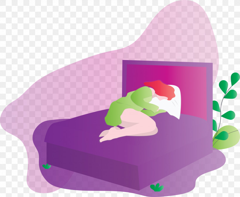 World Sleep Day Sleep Girl, PNG, 3000x2464px, World Sleep Day, Bed, Girl, Green, Pink Download Free