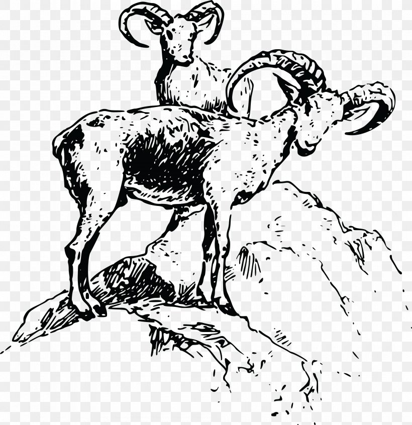 Bighorn Sheep Cattle Clip Art, PNG, 4000x4129px, Sheep, Animal Figure, Art, Artwork, Bighorn Sheep Download Free