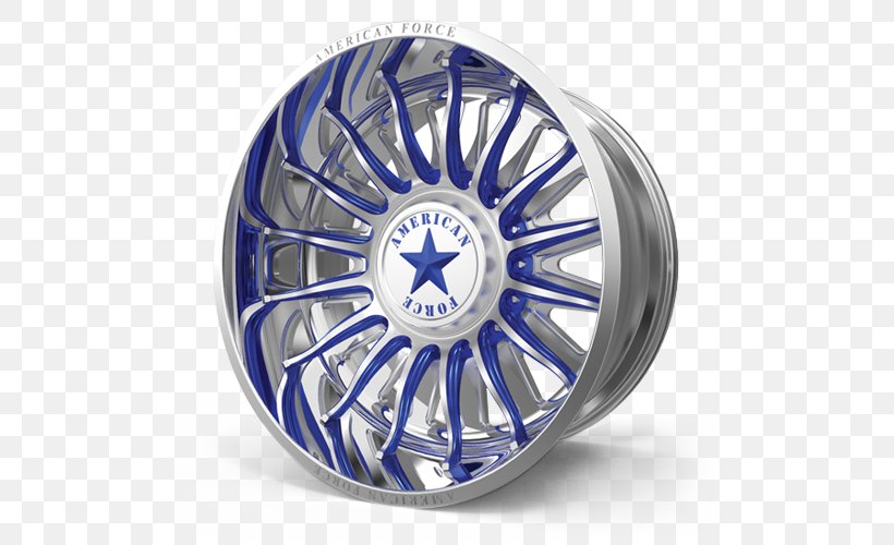 Alloy Wheel United States Rim Tire, PNG, 500x500px, Alloy Wheel, Automotive Tire, Automotive Wheel System, Cobalt Blue, Custom Wheel Download Free