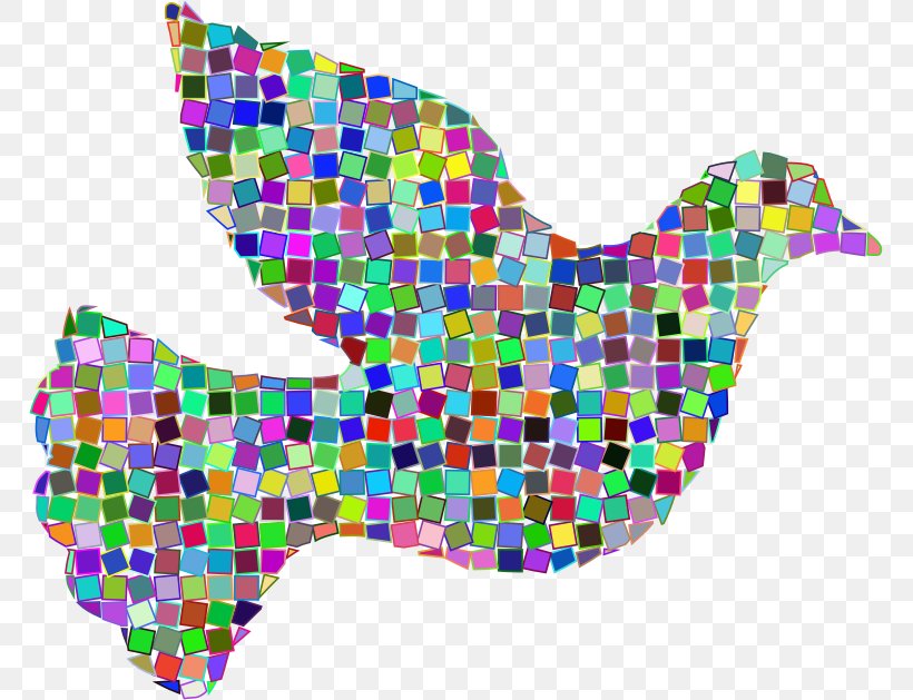 Columbidae Doves As Symbols Peace Modern Art Clip Art, PNG, 767x629px, Watercolor, Cartoon, Flower, Frame, Heart Download Free