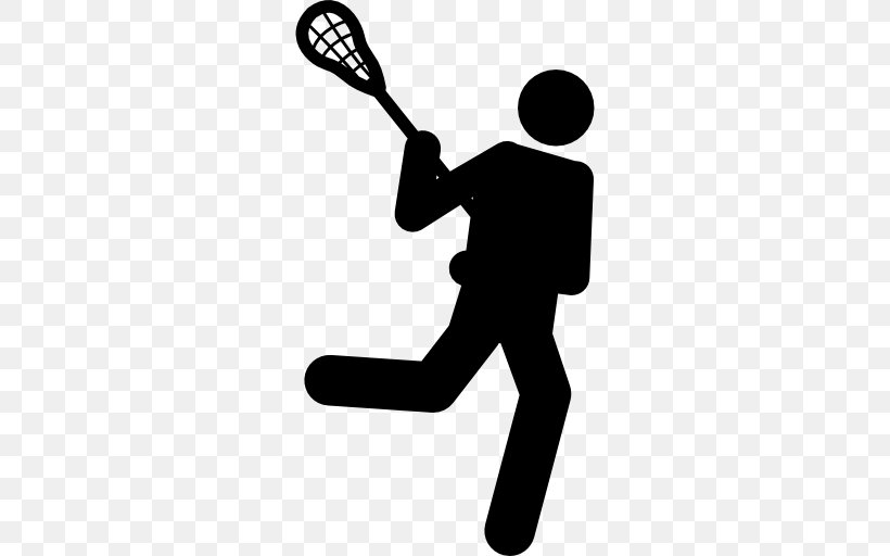 Lacrosse Sticks Sport Racket, PNG, 512x512px, Lacrosse, Ball, Black, Black And White, Finger Download Free