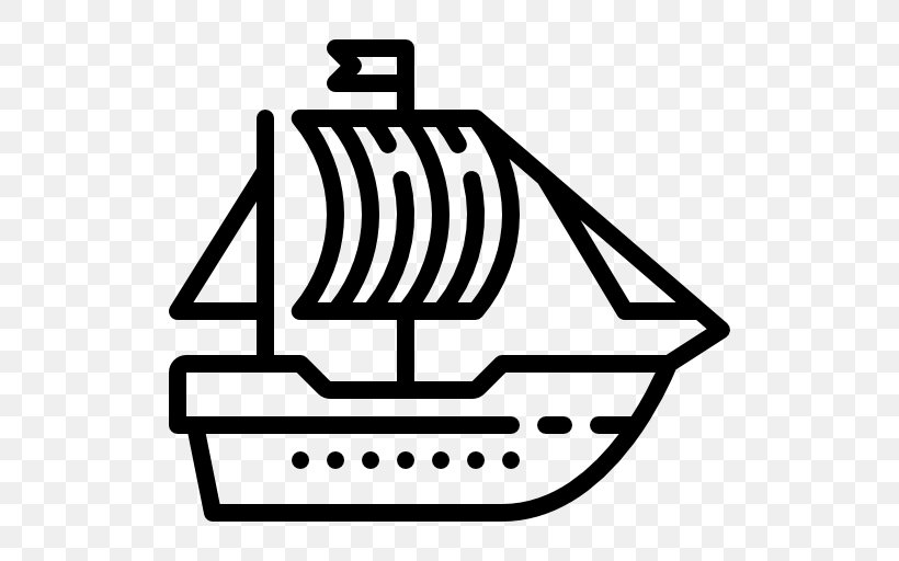 Sailing Ship Boat Clip Art, PNG, 512x512px, Sailing Ship, Black And White, Boat, Brand, Monochrome Photography Download Free