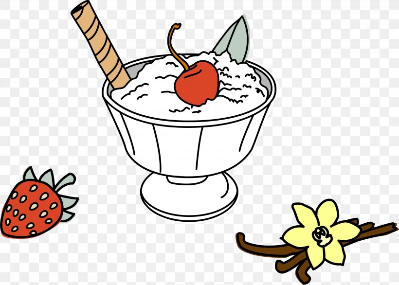 Ice Cream Maker Scaramouche, PNG, 2940x2104px, Ice Cream, Artwork, Cuisine, Flower, Flowering Plant Download Free