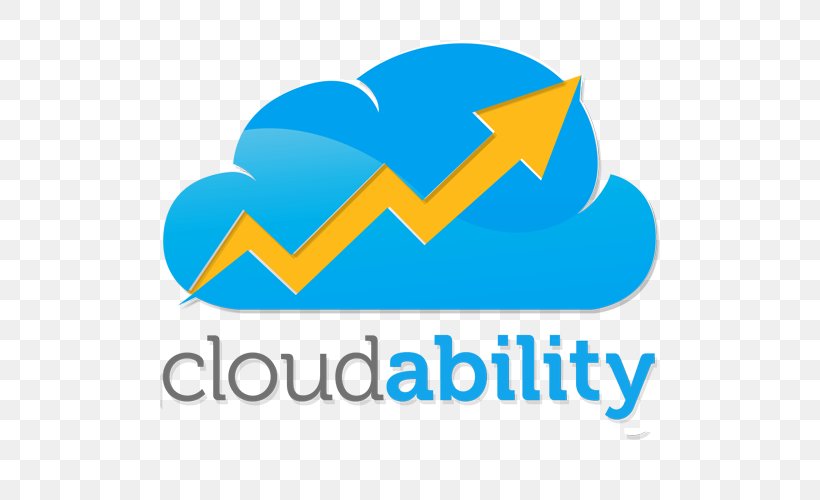 Logo Cloudability Graphic Design Brand Cloud Computing, PNG, 500x500px, Logo, Area, Artwork, Brand, Cloud Computing Download Free