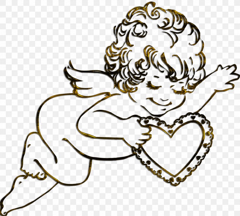 Cherub Angel Drawing Tattoo Mehndi, PNG, 2654x2391px, Watercolor, Cartoon, Flower, Frame, Heart Download Free