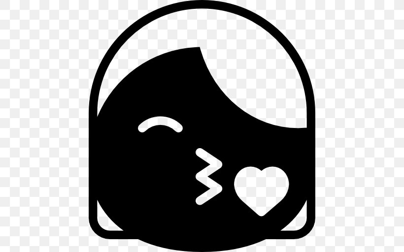 Emoticon Clip Art, PNG, 512x512px, Emoticon, Area, Artwork, Black, Black And White Download Free