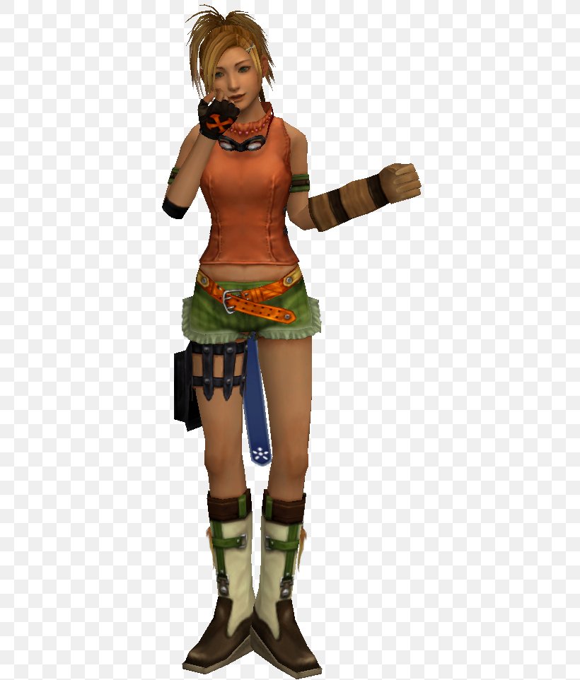 Final Fantasy X-2 Final Fantasy X/X-2 HD Remaster Rikku Video Game, PNG, 383x962px, Final Fantasy X, Action Figure, Aion, Character, Costume Download Free