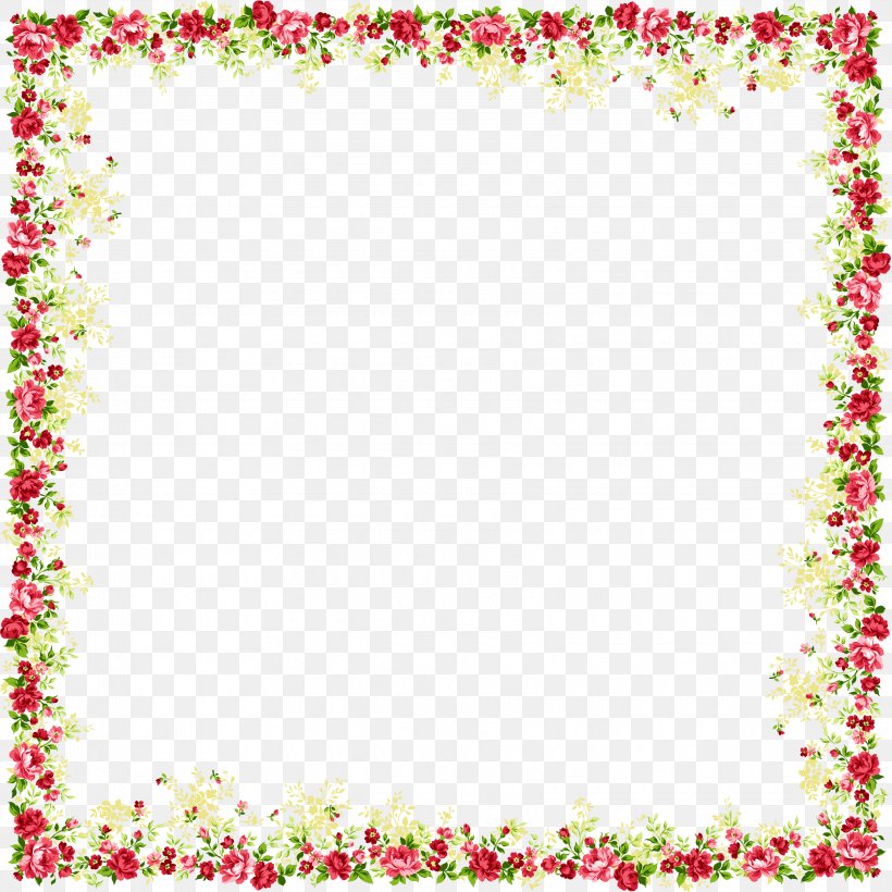 Floral Design Drawing Flower Clip Art, PNG, 3420x3423px, Floral Design, Area, Art, Art Museum, Border Download Free
