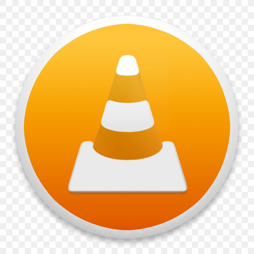 VLC Media Player MacOS OS X Yosemite, PNG, 1024x1024px, Vlc Media Player, App Store, Computer Software, Cone, Hat Download Free