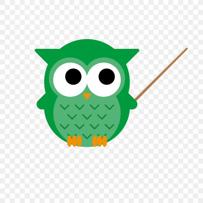 Owl Green Beak Clip Art, PNG, 2362x2362px, Owl, Beak, Bird, Bird Of Prey, Grass Download Free