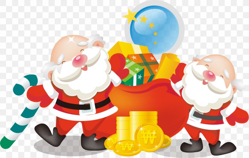 Santa Claus Gift Christmas Bag, PNG, 1244x790px, Santa Claus, Bag, Birthday, Christmas, Christmas Gift Download Free