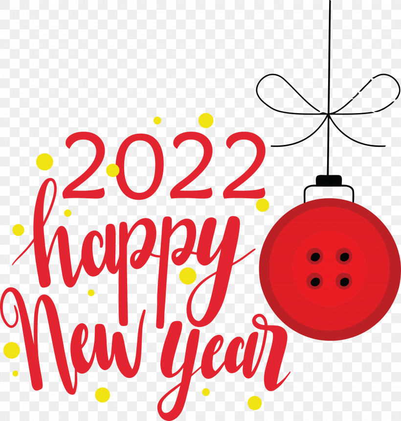 2022 Happy New Year 2022 New Year Happy 2022 New Year, PNG, 2860x3000px, Christmas Ornament M, Bauble, Christmas Day, Fruit, Geometry Download Free