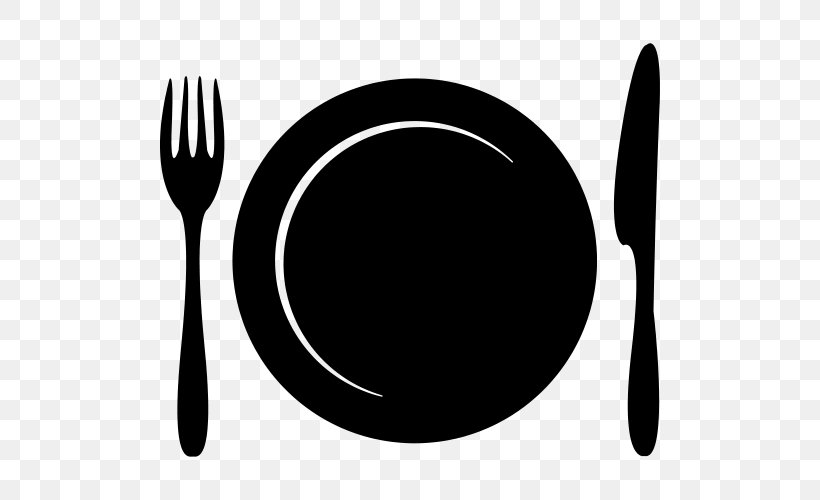 Fork Knife Cutlery Plate Royal Caribbean Cruises, PNG, 500x500px, Fork, Black, Black And White, Cloth Napkins, Cruise Ship Download Free