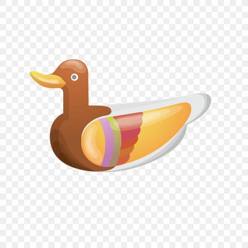 Mandarin Duck Euclidean Vector, PNG, 1001x1001px, Duck, Beak, Bird, Black And White, Computer Graphics Download Free