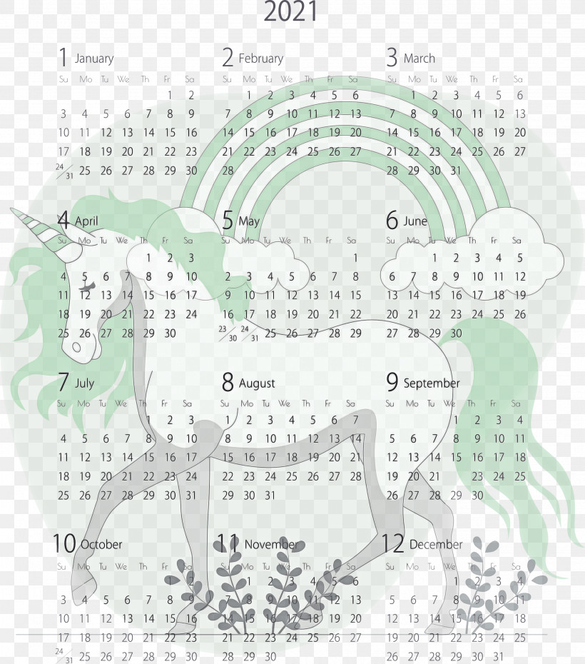 2021 Yearly Calendar Printable 2021 Yearly Calendar Template 2021 Calendar, PNG, 2644x3000px, 2021 Calendar, 2021 Yearly Calendar, Area, Calendar System, Diagram Download Free
