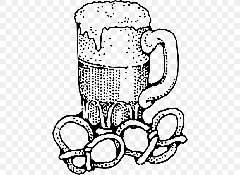 Beer Pretzel German Cuisine Clip Art, PNG, 462x597px, Beer, Alcoholic Drink, Area, Beer Bottle, Beer Stein Download Free