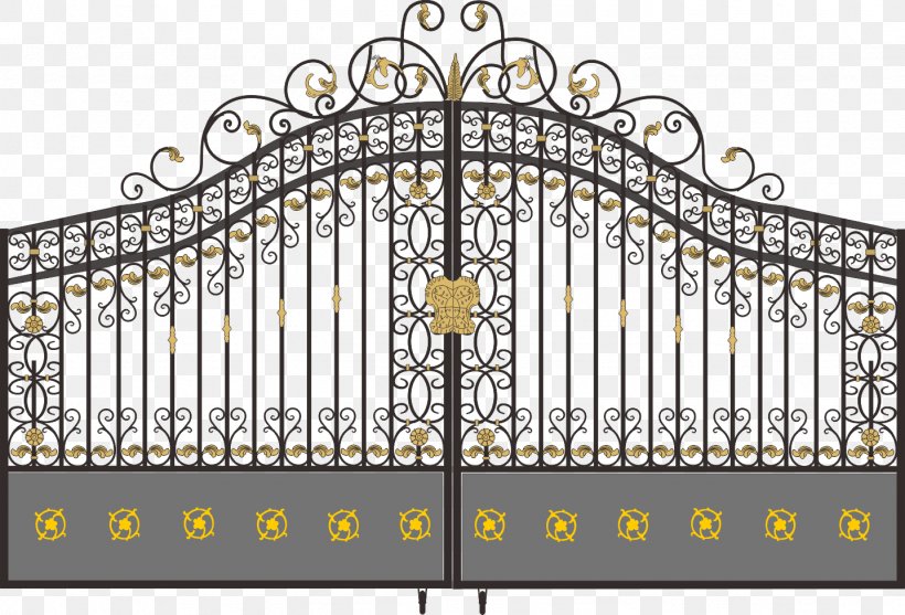 Electric Gates Wrought Iron Door Fence, PNG, 1436x977px, Gate, Baluster, Door, Electric Gates, Fence Download Free