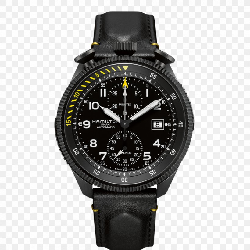 Hamilton Watch Company Hamilton Khaki Aviation Pilot Auto Automatic Watch 0506147919, PNG, 1200x1200px, Hamilton Watch Company, Automatic Watch, Brand, Breguet, Chronograph Download Free