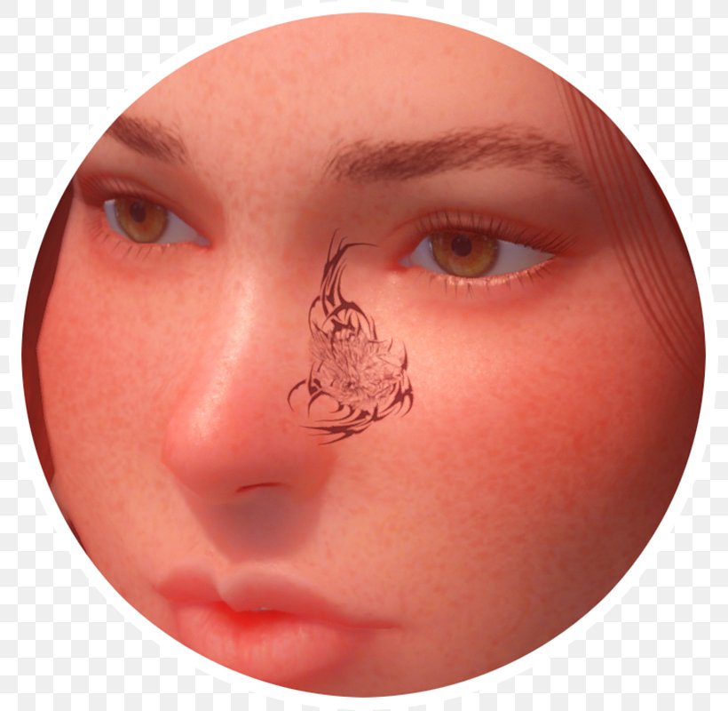 Snout Cheek Chin Eyebrow Jaw, PNG, 800x800px, Watercolor, Cartoon, Flower, Frame, Heart Download Free