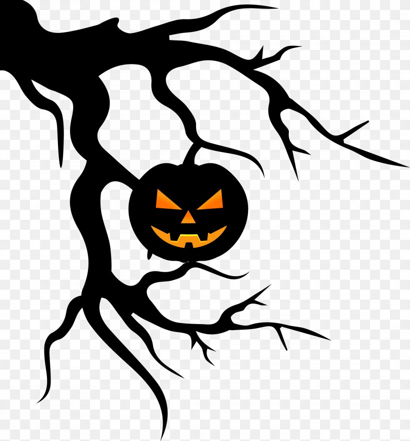 Halloween Halloween Tree, PNG, 2177x2346px, Halloween, Blackandwhite, Halloween Tree, Line Art Download Free