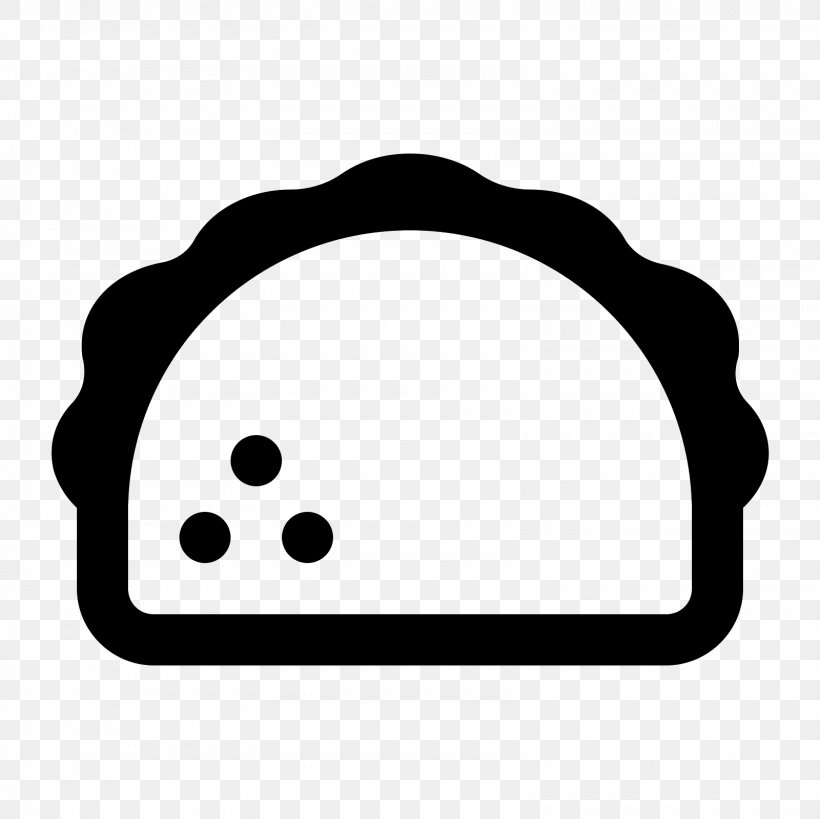 Taco Bread Food Clip Art, PNG, 1600x1600px, Taco, Area, Black, Black And White, Bread Download Free