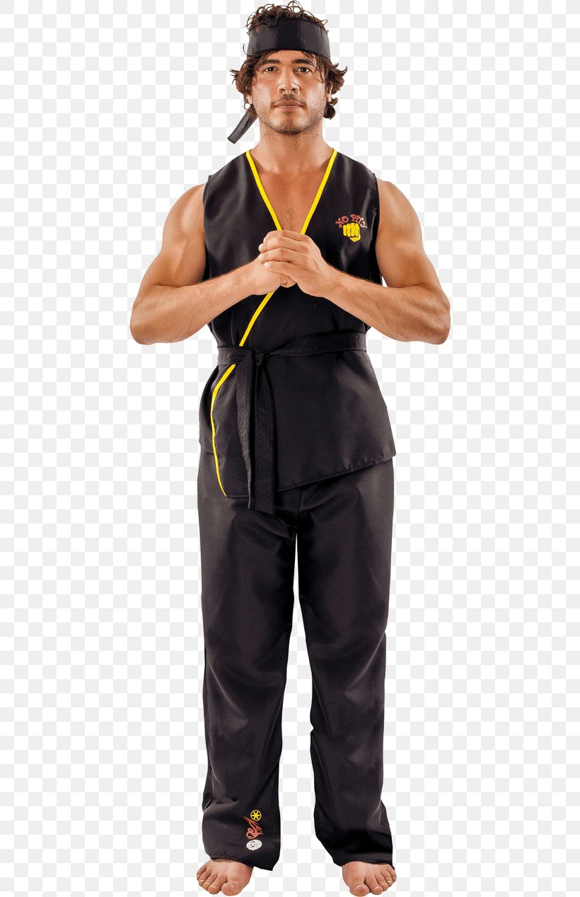 Cobra Kai T-shirt Costume Party Karate, PNG, 800x1268px, Cobra Kai, Adult, Arm, Clothing, Costume Download Free