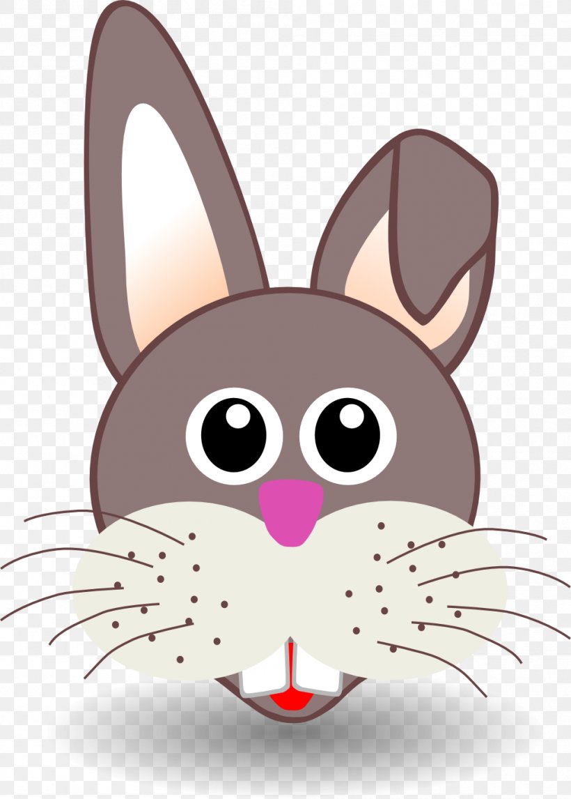 Easter Bunny Hare Rabbit Face Clip Art, PNG, 999x1397px, Easter Bunny, Blog, Carnivoran, Cartoon, Cat Download Free