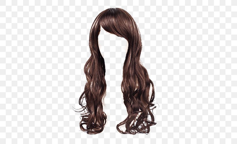 Long Hair Wig Hair Coloring, PNG, 500x500px, Long Hair, Black Hair, Brown Hair, Data Compression, Drawing Download Free