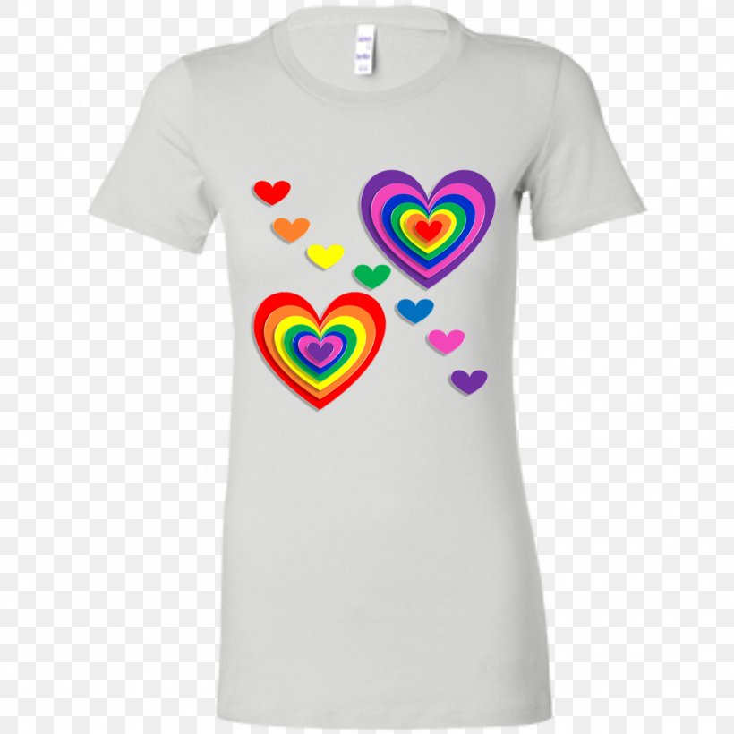 Long-sleeved T-shirt Hoodie Long-sleeved T-shirt, PNG, 1155x1155px, Watercolor, Cartoon, Flower, Frame, Heart Download Free