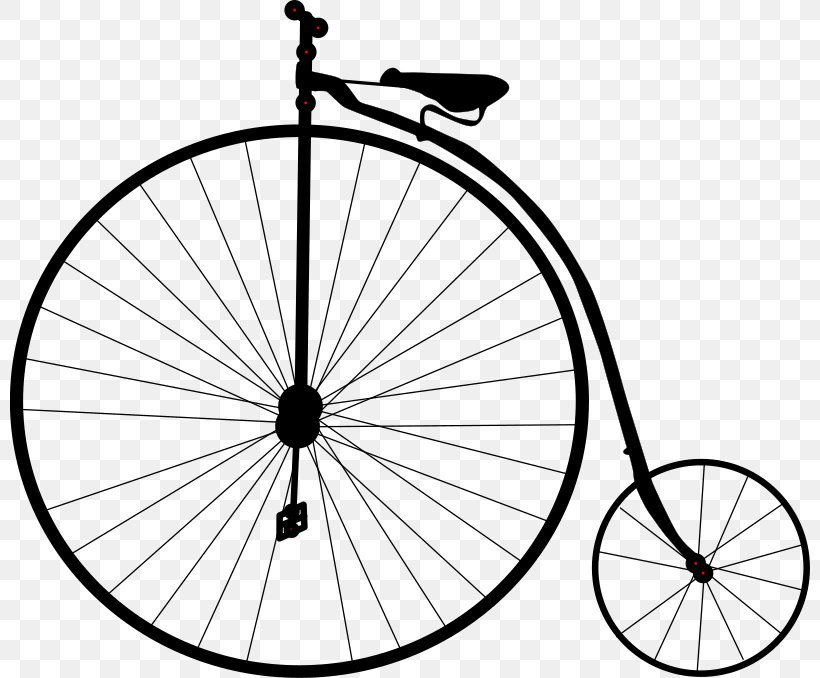 Penny-farthing Bicycle Clip Art, PNG, 800x678px, Pennyfarthing, Area, Bicycle, Bicycle Accessory, Bicycle Drivetrain Part Download Free