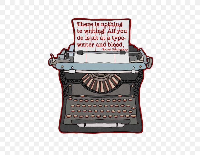 Typewriter Writing Scrivener Postscript, PNG, 491x635px, Typewriter, Ernest Hemingway, Laptop, Office Equipment, Office Supplies Download Free