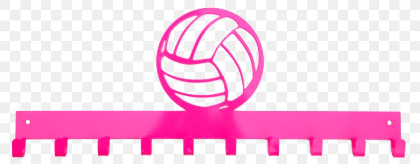 Volleyball Clip Art Sports Image Medal, PNG, 800x320px, Volleyball, Brand, Drawing, Logo, Magenta Download Free