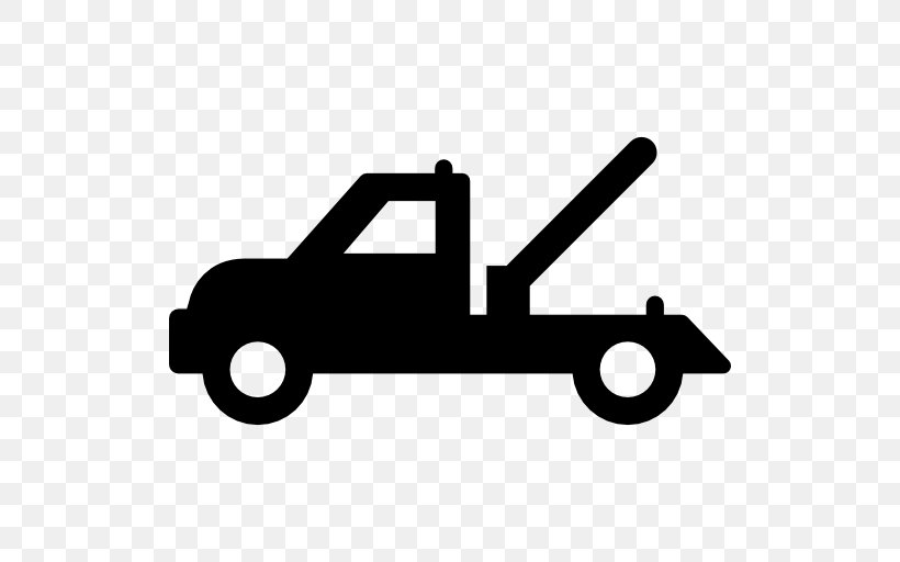 Car Tow Truck Towing Automobile Repair Shop, PNG, 512x512px, Car, Automobile Repair Shop, Black And White, Caravan, Driving Download Free