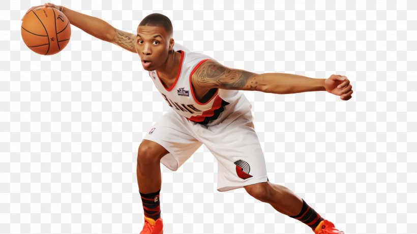 Damian Lillard, PNG, 2668x1500px, Damian Lillard, Ball Game, Basketball, Basketball Moves, Basketball Player Download Free