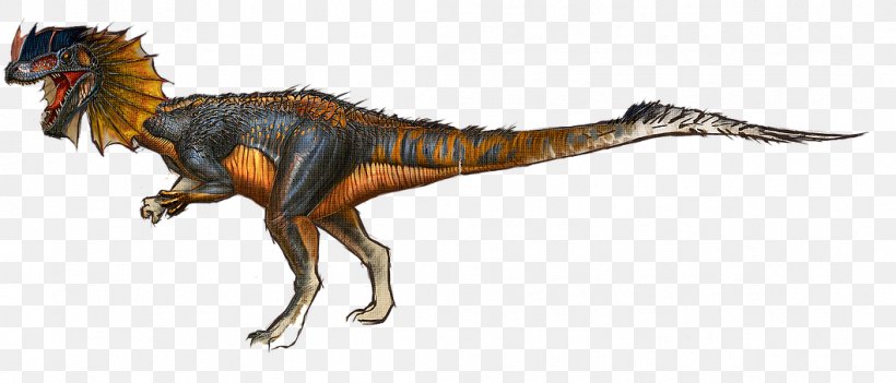 Tyrannosaurus Dilophosaurus ARK: Survival Evolved Giganotosaurus Velociraptor, PNG, 1059x454px, Tyrannosaurus, Animal Figure, Ark Survival Evolved, Baryonyx, Dilophosaurus Download Free