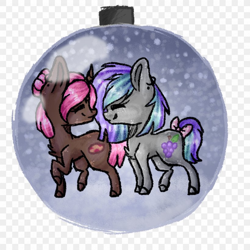 Christmas Ornament Santa Claus Christmas Day Clip Art Horse, PNG, 2000x2000px, Christmas Ornament, Christmas Day, Dog, Fictional Character, Halter Download Free