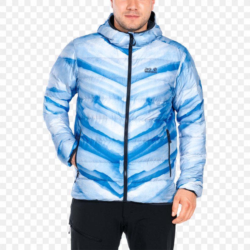 Hoodie Polar Fleece Jack Wolfskin Jacket Clothing, PNG, 1024x1024px, Hoodie, Blue, Clothing, Cobalt Blue, Electric Blue Download Free