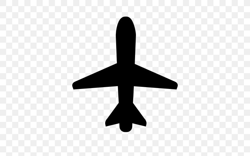Airplane, PNG, 512x512px, Airplane, Air Travel, Aircraft, Black And White, Handheld Devices Download Free