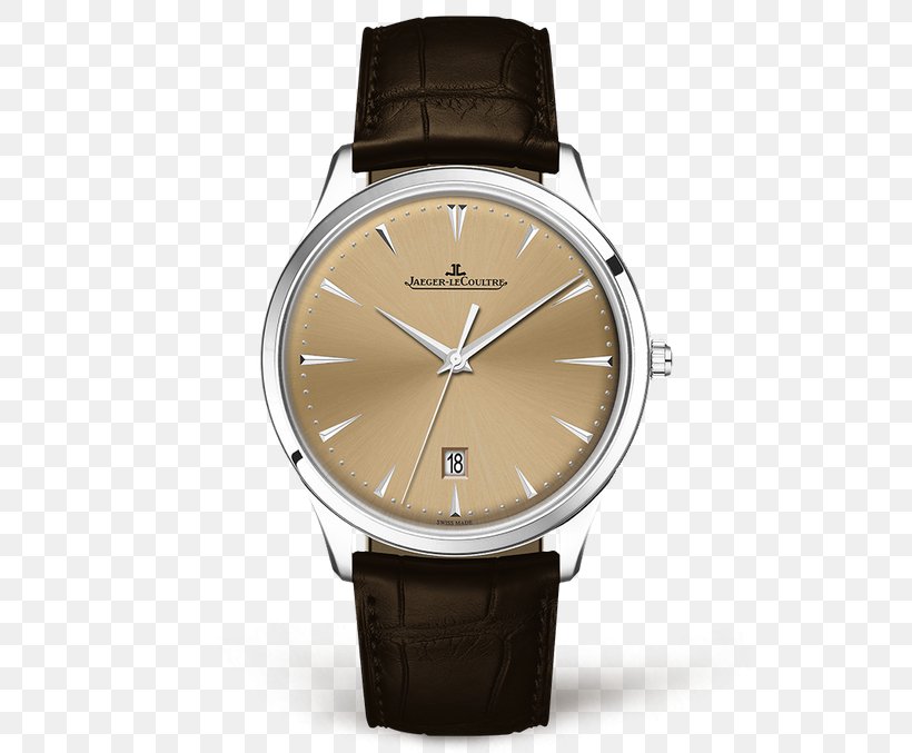 Jaeger-LeCoultre Master Ultra Thin Moon Automatic Watch Clock, PNG, 580x677px, Jaegerlecoultre, Automatic Watch, Brand, Brown, Clock Download Free