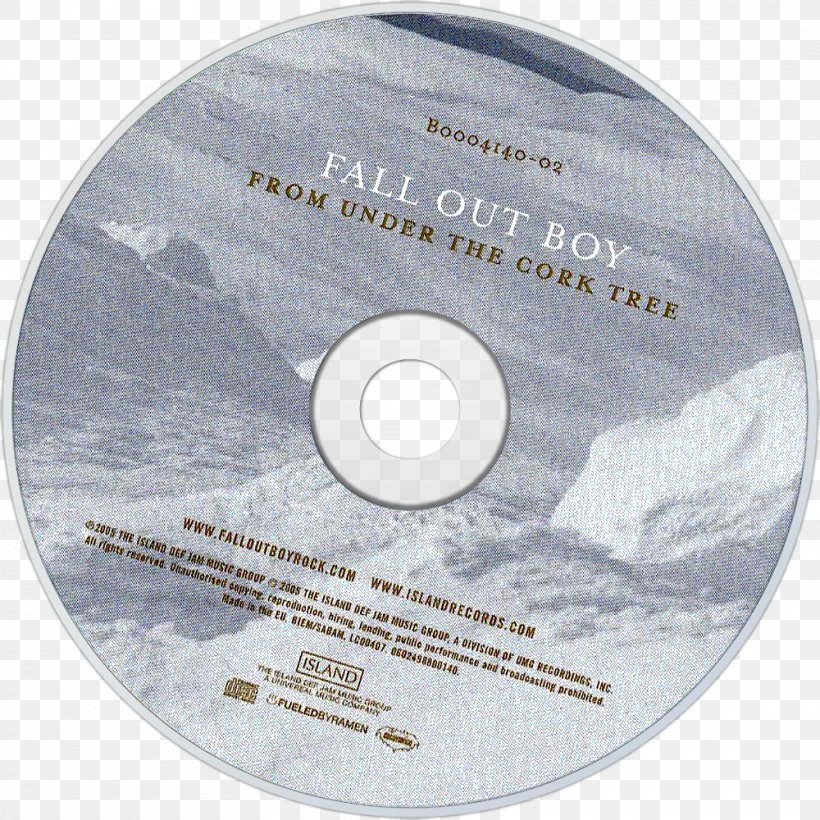 Compact Disc Brand Under The Cork Tree, PNG, 1000x1000px, Compact Disc, Brand, Dvd, Label Download Free