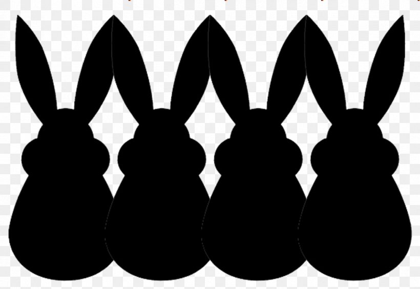 Rabbit Easter Drawing Silhouette Animal, PNG, 1210x833px, Rabbit, Animal, Black, Black And White, Dinosaur Download Free