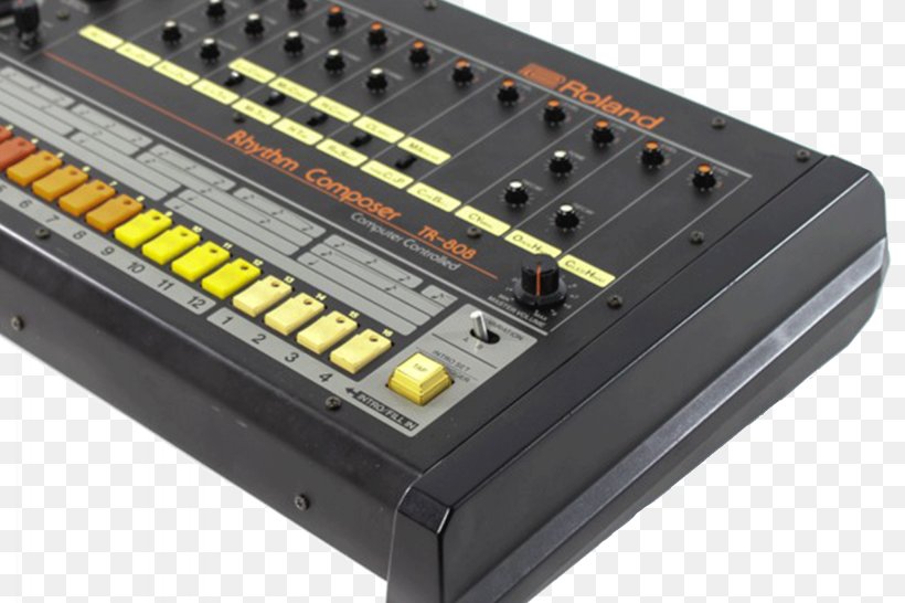 Roland TR-808 Electronic Musical Instruments Drum Machine Roland TR-909, PNG, 2048x1365px, Watercolor, Cartoon, Flower, Frame, Heart Download Free