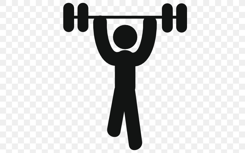 Olympic Weightlifting Download, PNG, 512x512px, Olympic Weightlifting, Black, Black And White, Brand, Joint Download Free