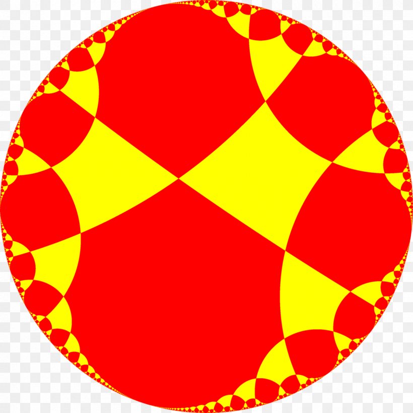 Tessellation Hyperbolic Geometry Uniform Tilings In Hyperbolic Plane Hexagonal Tiling, PNG, 1200x1200px, Tessellation, Area, Ball, Cuboctahedron, Dual Polyhedron Download Free