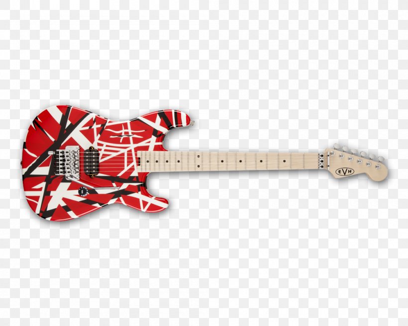 Fender Stratocaster EVH Striped Series Electric Guitar Frankenstrat, PNG, 1000x800px, 5150, Fender Stratocaster, Bass Guitar, Charvel, Eddie Van Halen Download Free